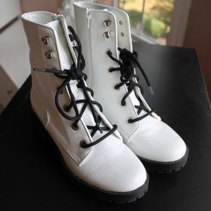 steve madden georgie combat boot